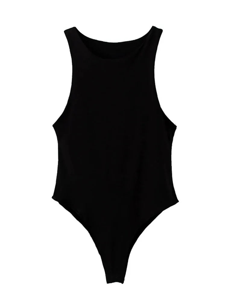 Summer Solid Sexy Bodycon Women Bodysuits Female 8 Color Green Slim Casual Bodysuit Chic Lady Club Short Playsuits Femme