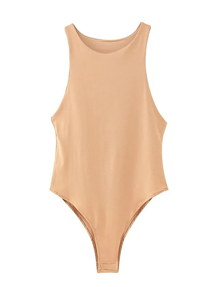 Summer Solid Sexy Bodycon Women Bodysuits Female 8 Color Green Slim Casual Bodysuit Chic Lady Club Short Playsuits Femme